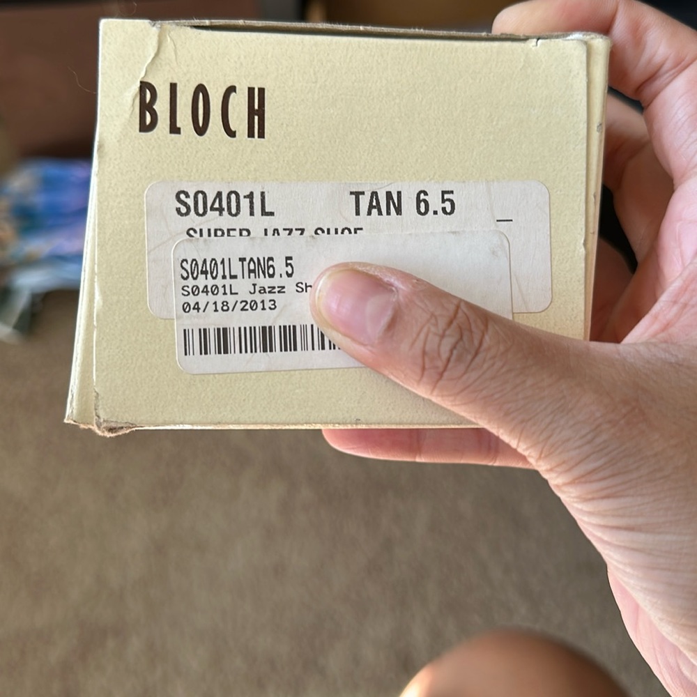 BLOCH TAN JAZZ SHOE